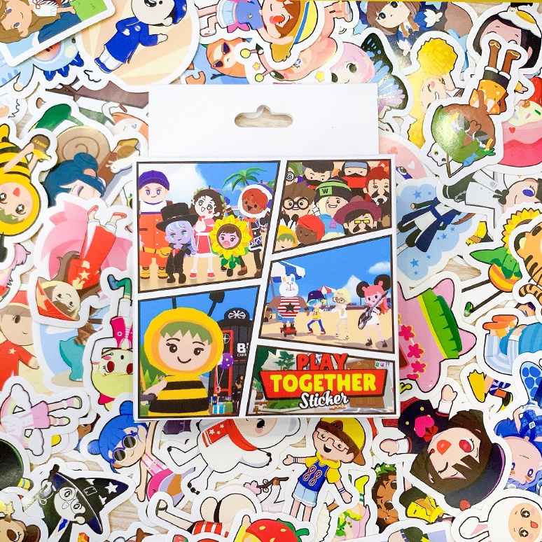Sticker Play Together nhân vật trong game