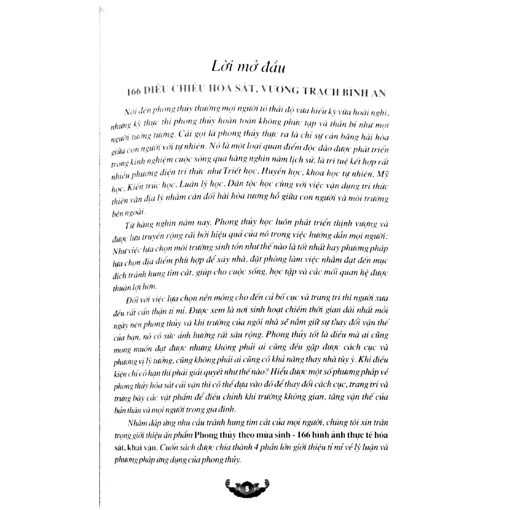 Sách - Phong Thủy Theo Mùa Sinh - 166 Hình Ảnh Thực Tế Hoá Sát, Khai Vận