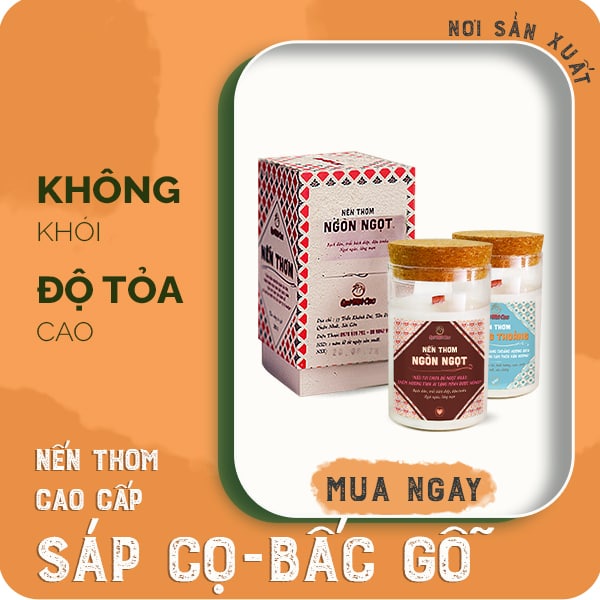 Nến thơm phòng cao cấp, thư giãn, trang trí Nến thơm đẹp tinh dầu thiên nhiên xuất khẩu bấc gỗ QUÊ MỘT CỤC 200g