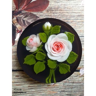 Bộ kim làm thạch 3D hoa hồng
