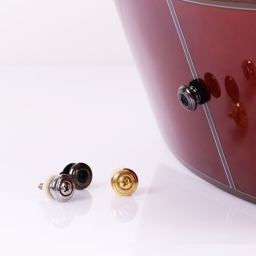 Chốt Khóa Dây Đeo Đàn Guitar Bass Chống Trượt