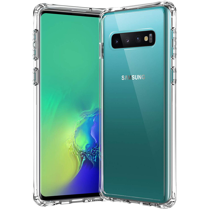 Ốp điện thoại silicone trong suốt chống sốc cho Samsung Galaxy ss S21 S20 Ultra S10 Lite S9 S8 S10E S7 Edge S20+ S10+ S9+ S8+ 5G