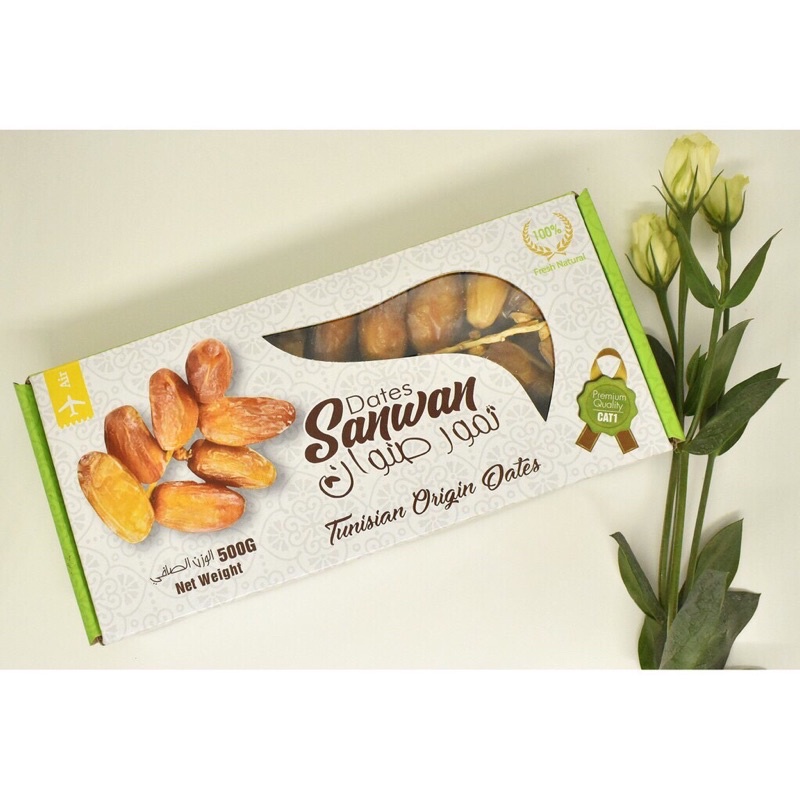 500g Chà là nguyên cành Tuinisia