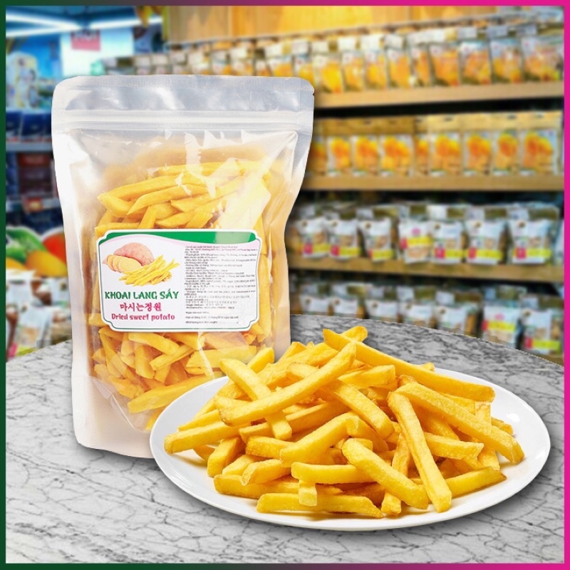 [250gr] Khoai vàng sấy cọng ngon đặt biệt