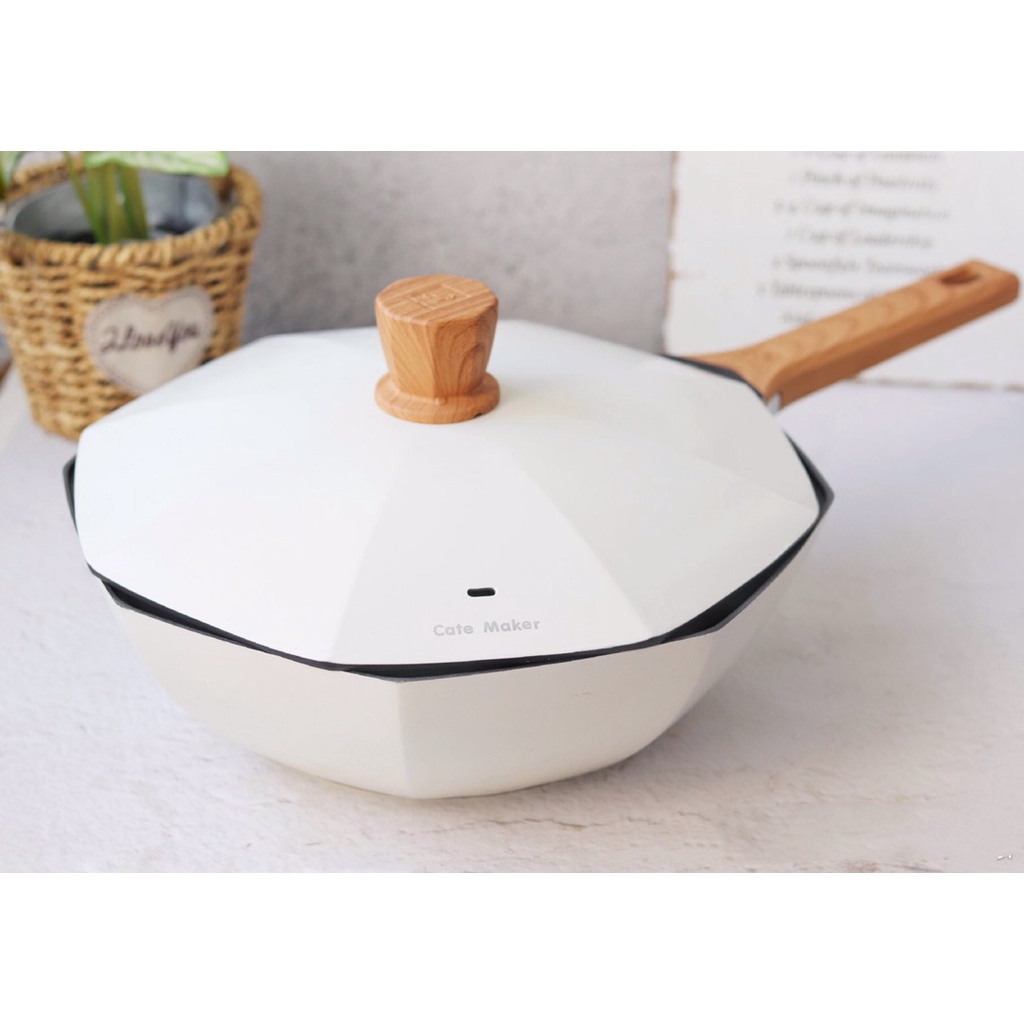 NỒI CHẢO BÁT GIÁC CHỐNG DÍNH HOÀN HẢO CATEMAKER