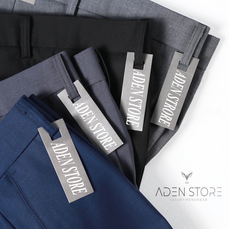 Quần âu nam cao cấp, co giãn nhẹ, thoải mái. Quần tây nam cho dân công sở. Vải Co Giản Nhẹ Màu Đen, Xanh, Ghi | BigBuy360 - bigbuy360.vn