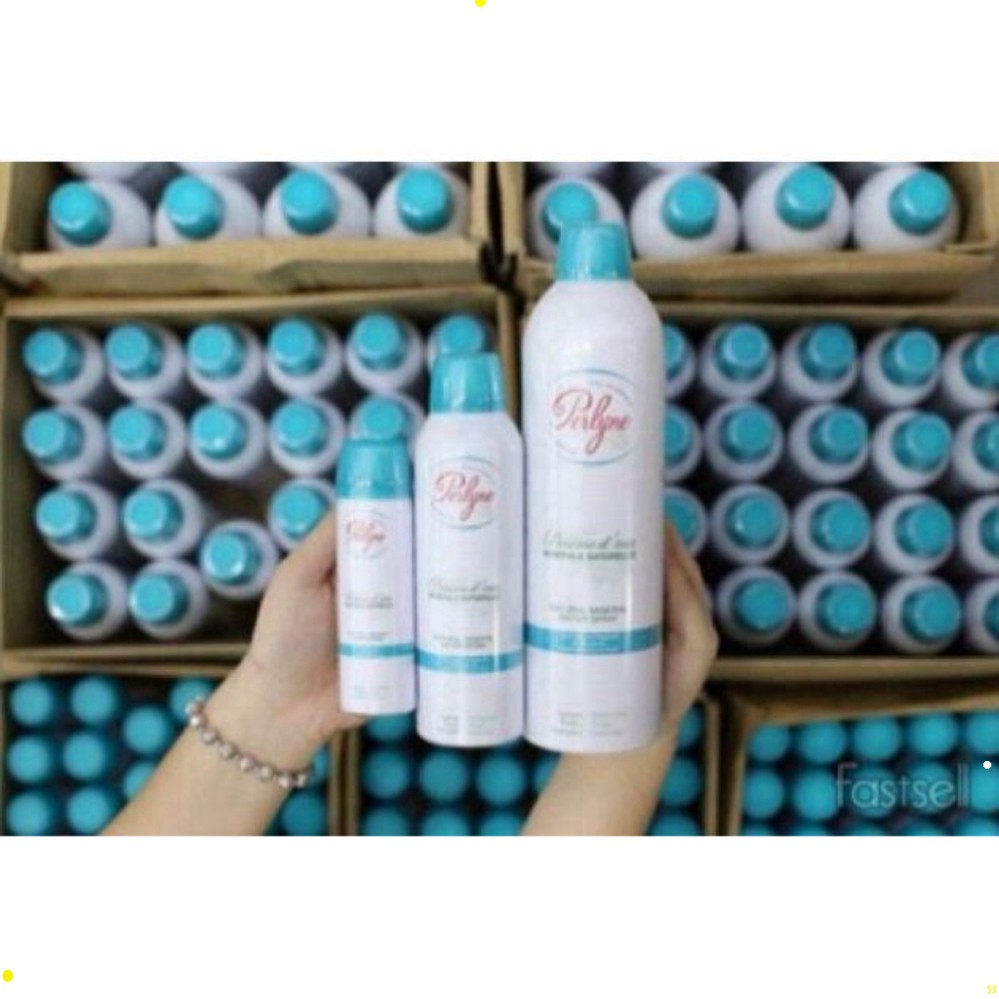 Xịt khoáng nền giữ lớp trang điểm khóa phấn, xịt dưỡng da giàu khoáng chất perlyne natural mineral water spray akj | BigBuy360 - bigbuy360.vn