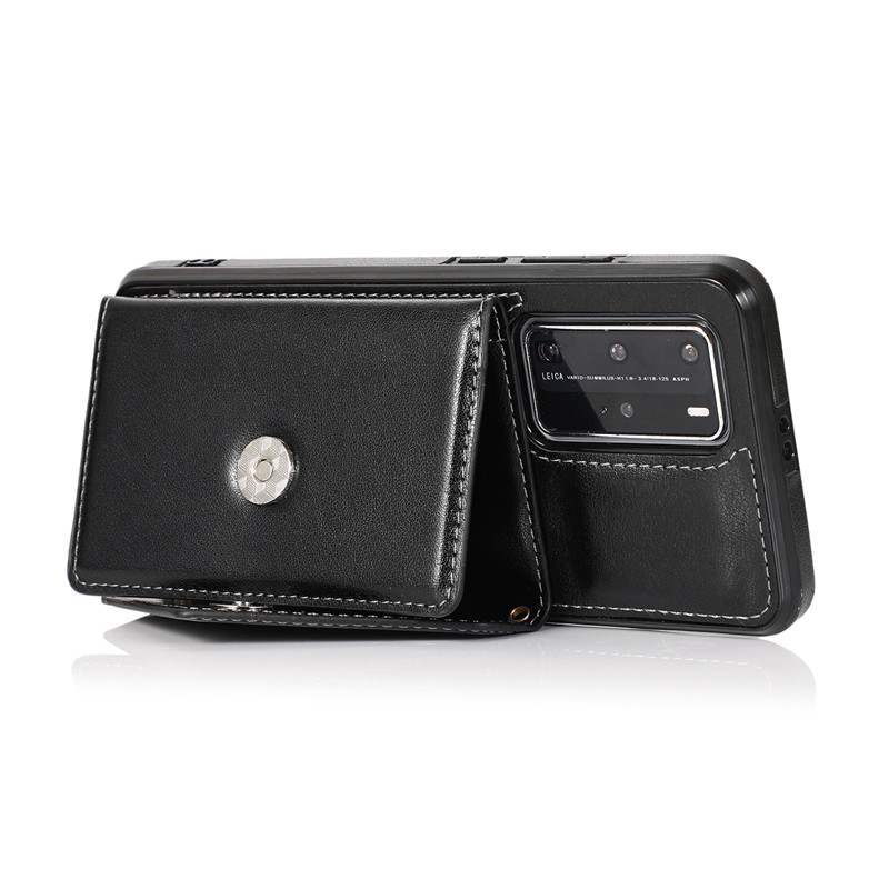 Ốp điện thoại da thiết kế kiểu ví có dây đeo chéo thời trang cho Huawei Mate 40 Mate 30 P40 P30 Lite Pro