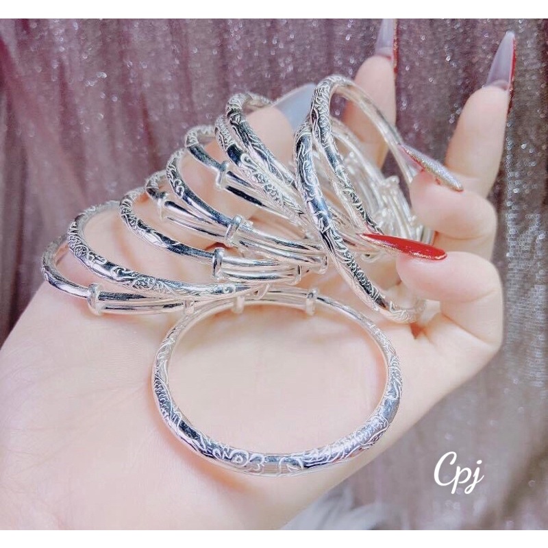 Vòng tay, vòng tay bạc trạm rồng 🐉 rẻ đẹp nhất XƯỞNG BẠC PHƯƠNG CẢNH CPJ