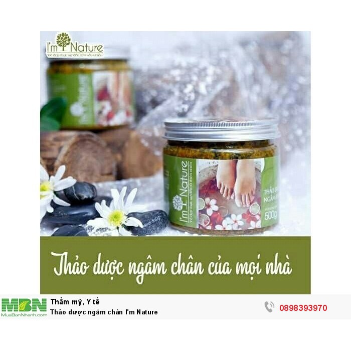 Thảo dược ngâm chân I’m Nature TBICshop