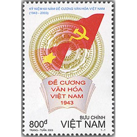 Tem sưu tập MS 903 Tem Việt Nam 2003 Kỷ niệm 60 năm Đề cương Văn hoá Việt Nam