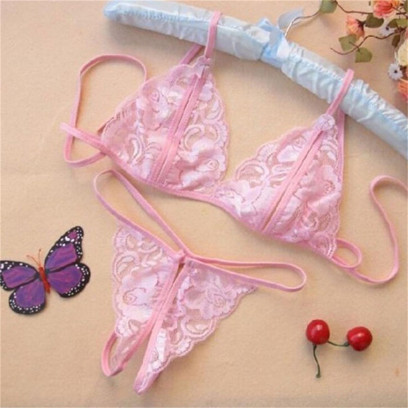 Set Áo Ngực &amp; Quần Lót Nữ Phối Ren