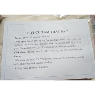 Bột Củ Tam Thất(Loại Đặc Biệt)