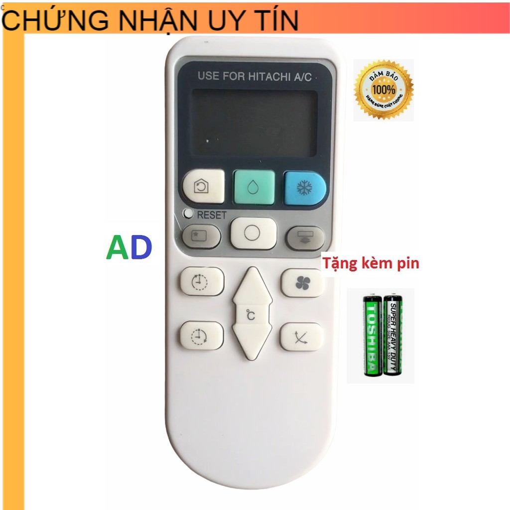 Điều khiển điều hòa Hitachi RAR-3V2 , Remote điều hòa Hitachi có giọt nước RAR-3V2