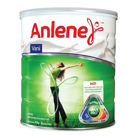 Sữa Anlene Xanh 800g (19- 50 Tuổi) (Date 2021)