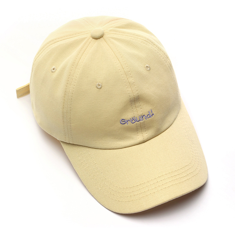 Mũ Lưỡi Trai LINJW Thêu Chữ Thời Trang Hàn Quốc 2020 Cho Nam &amp; Nữ