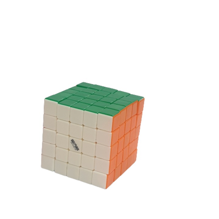 Khối Rubik 5x5x5 390-6 hộp trắng 🍀 freeship 🍀 Xoay trơn,hàng chất lượng cao , phù hợp với mọi lứa tuổi