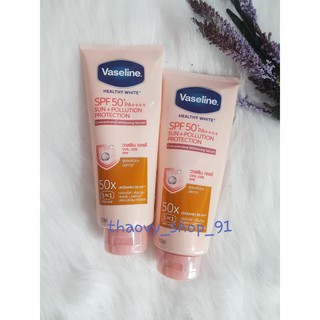Sữa dưỡng thể vaseline perfect serum 50x tuýp 320ml