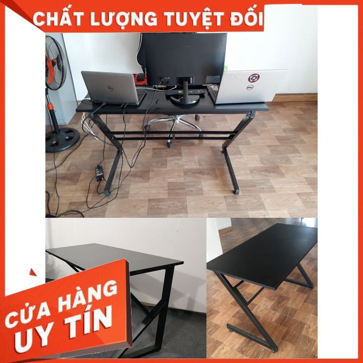 [XẢ KHO 3 NGÀY] Bàn chữ Z, K, U ❤️Bàn Gaming, bàn làm việc, học tập, chân sắt, khung thép ❤️mặt gỗ MDF giá xưởng