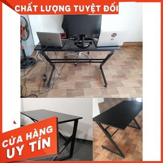 [XẢ KHO 3 NGÀY] Bàn chữ Z, K, U ❤️Bàn Gaming, bàn làm việc, học tập, chân sắt, khung thép ❤️mặt gỗ MDF giá xưởng