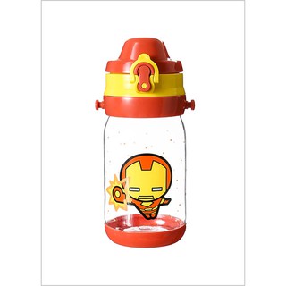 Bình nước nhựa MARVEL TRITAN 520ml, Iron Man