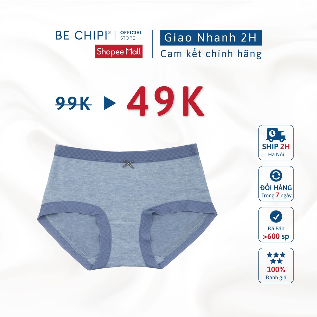 Quần lót nữ cotton mỏng, nhẹ,co dãn 4 chiều, thoáng mát dành cho mùa hè, freesize 40-60kg by BECHIPI - QL8804 | BigBuy360 - bigbuy360.vn