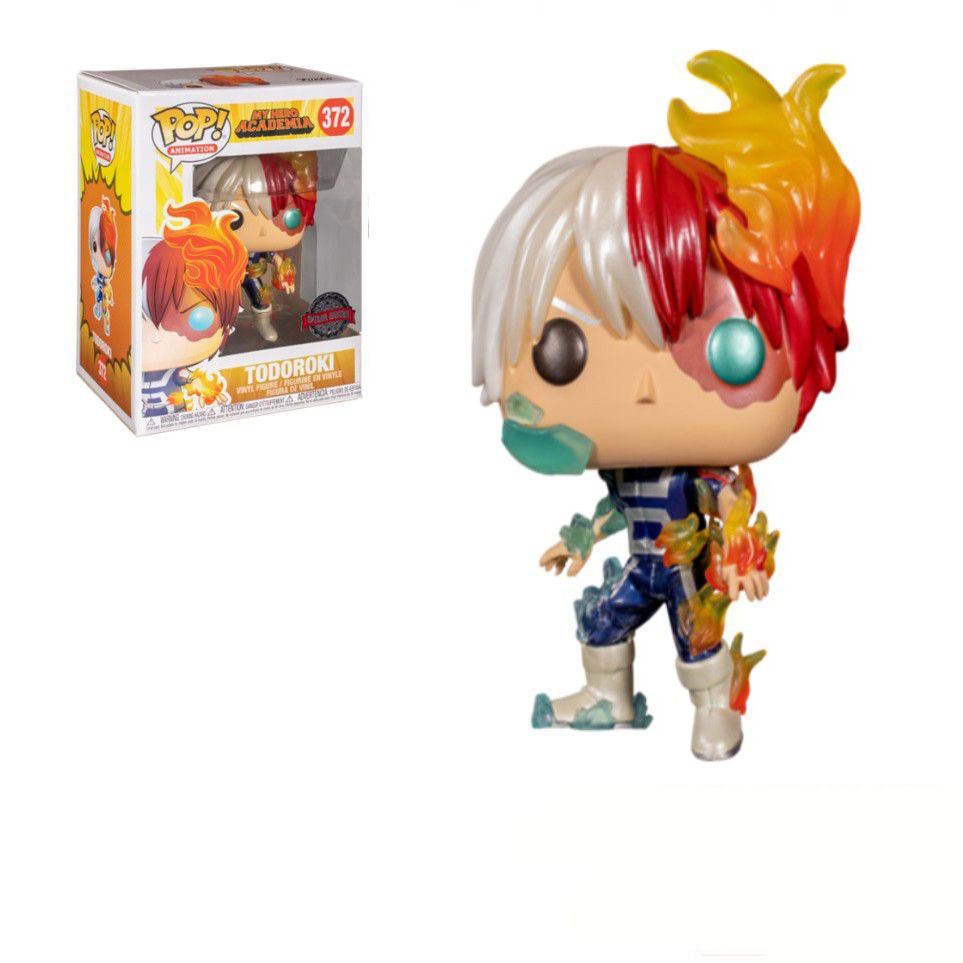 Popko! Mô Hình Nhân Vật todoroki Phim Hoạt Hình my hero academy Bằng vinyl Phát Sáng Trong Bóng Tối