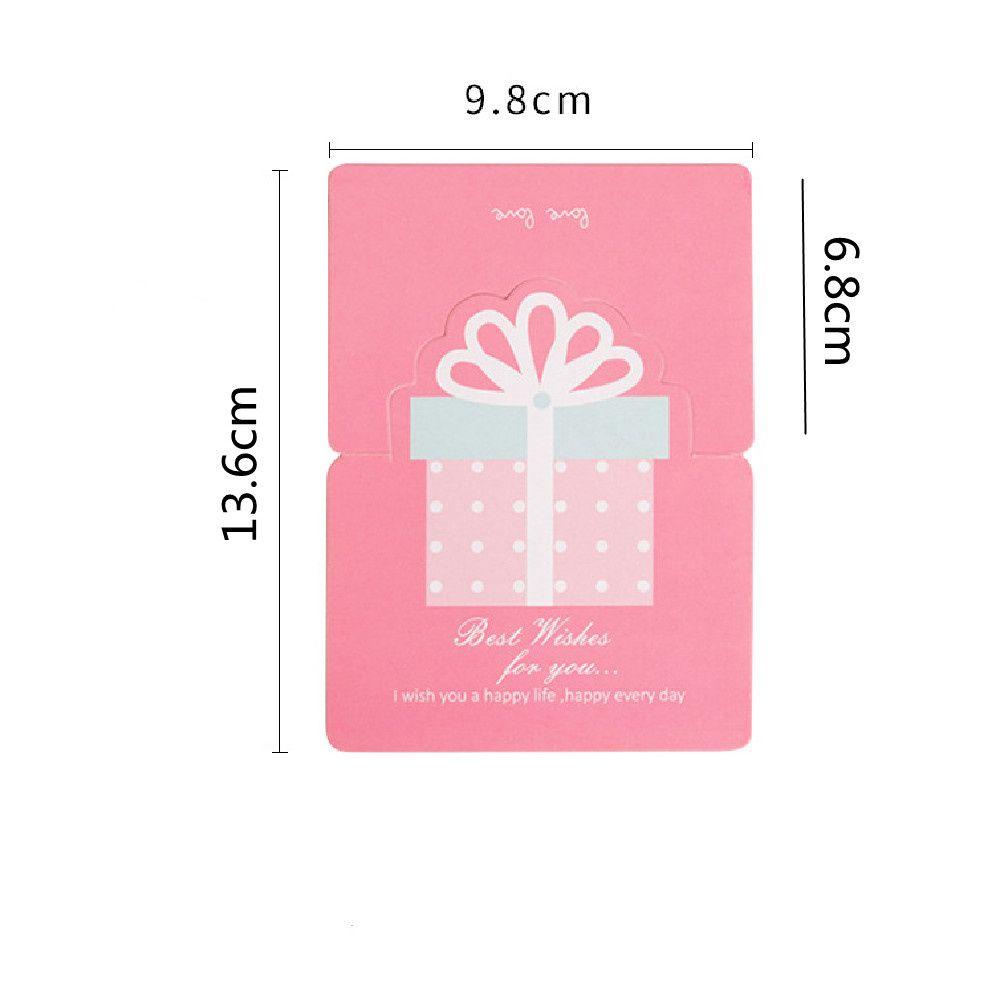 Thiệp Chúc Mừng Sinh Nhật 3D Mini KENT1 Thẻ
