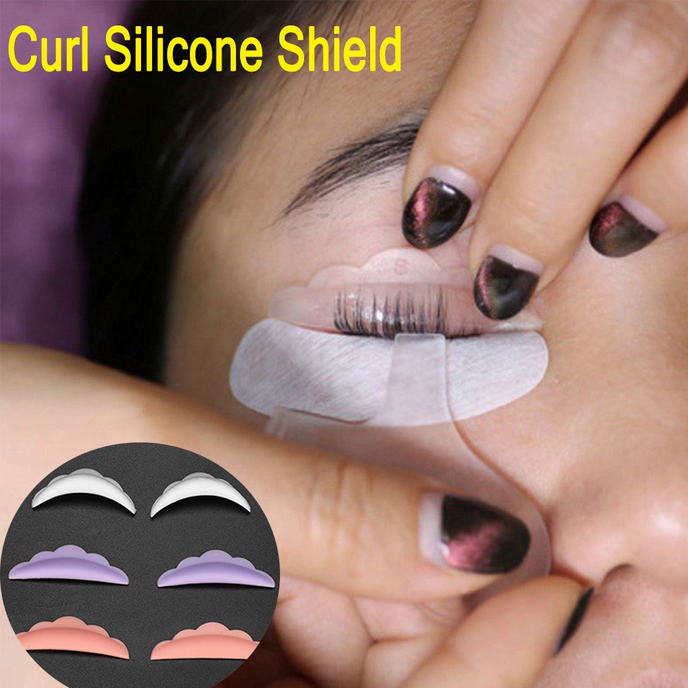 (Hàng Mới Về) Set 3 Cặp 6 Cặp Đệm Nâng Hỗ Trợ Nối Mi Chuyên Dụng