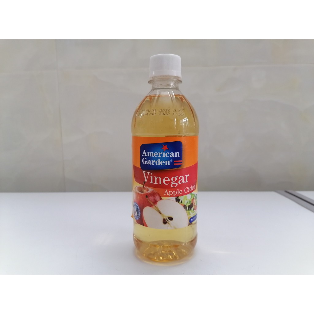 [473ml] Giấm táo đỏ [USA] AMERICAN GARDEN Apple Cider Vinegar (halal) (atu-hk)