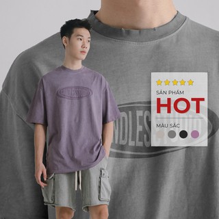 Áo phông unisex Cracked Logo Candles Studio