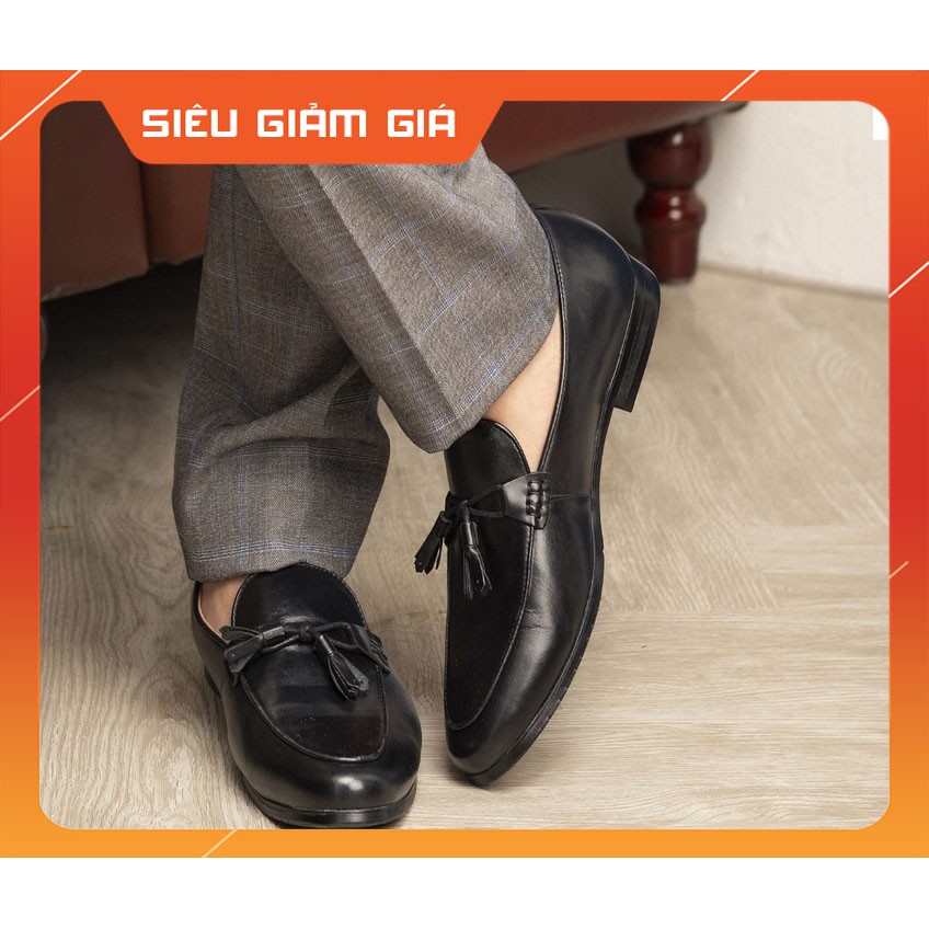 💝[Nhập mã TOP4MAN100K giảm ngay 100k] 💝 Giày Loafer đen 888 – 14  ĐỦ SIZE💝 GIẦY TÂY