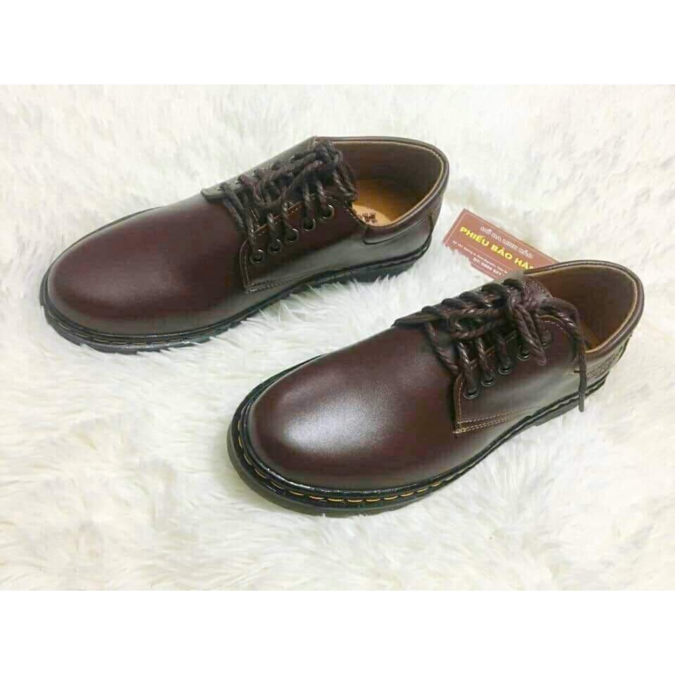 Giày da nam Dr Martens 1461 England Da Bò Cao Cấp Đế Cao Su Êm Cực Bền Made in VIETNAM | BigBuy360 - bigbuy360.vn