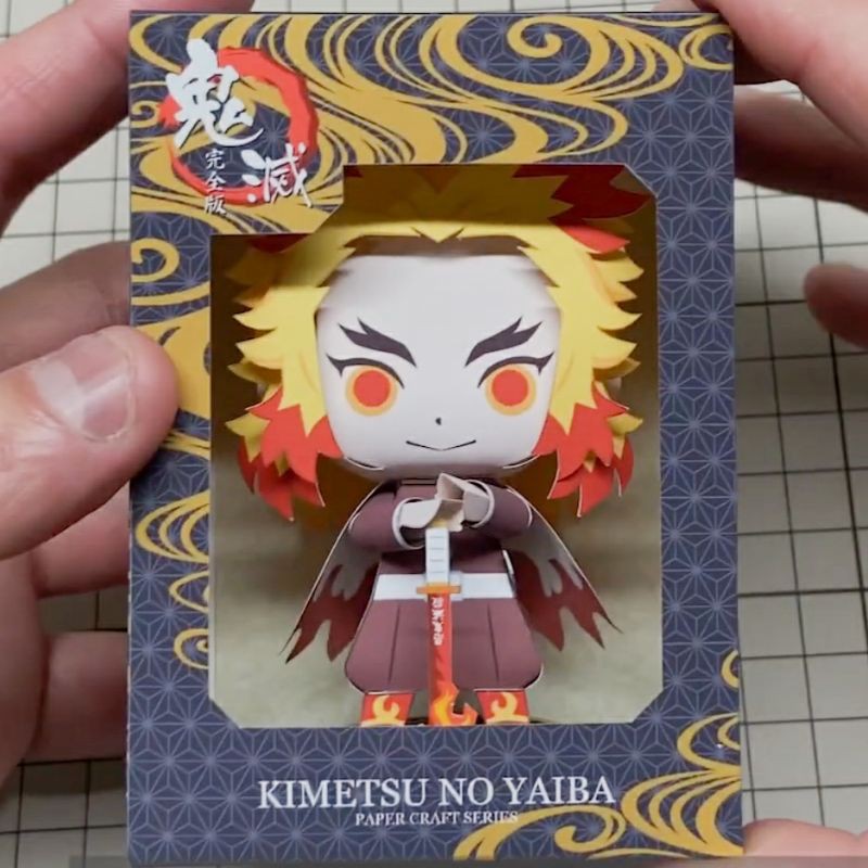 Mô hình giấy HỘP TRƯNG BÀY 2 của Mô hình giấy anime