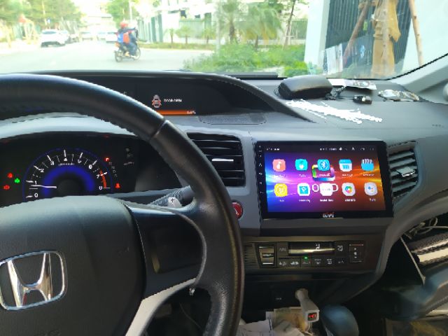 Màn hình android 9 inch theo xe Honda Civic 2011 2015