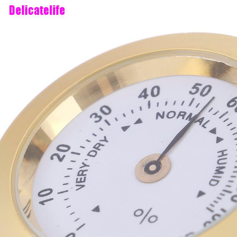 Đồng Hồ Đo Độ Ẩm / Đo Độ Điếu Thuốc Lá Hình Tròn 37mm