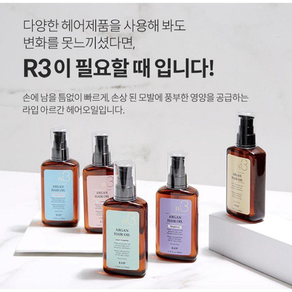 Dầu dưỡng tóc Raip R3