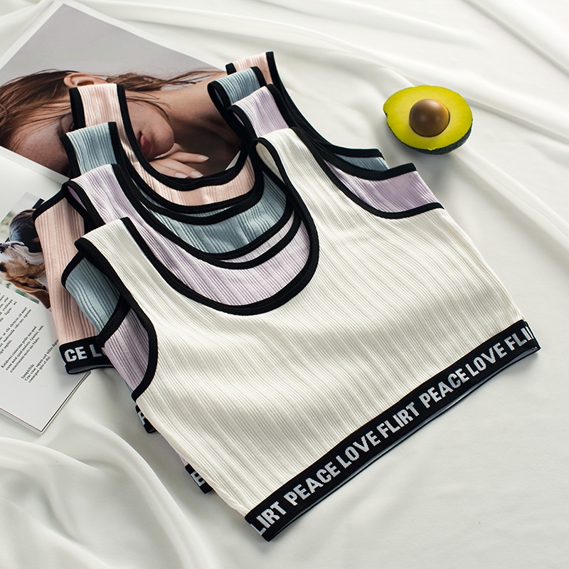 Áo bra thể thao nữ tập gym yoga dáng Croptop