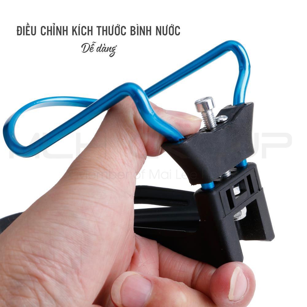 Giá Đỡ Bình Nước Xe Đạp Giá Treo Bình Nước Gắn Xe Đạp Tiện Dụng Chắc Chắn Chất Liệu Nhôm Bền Bỉ Điều Chỉnh Dễ Dàng MLH