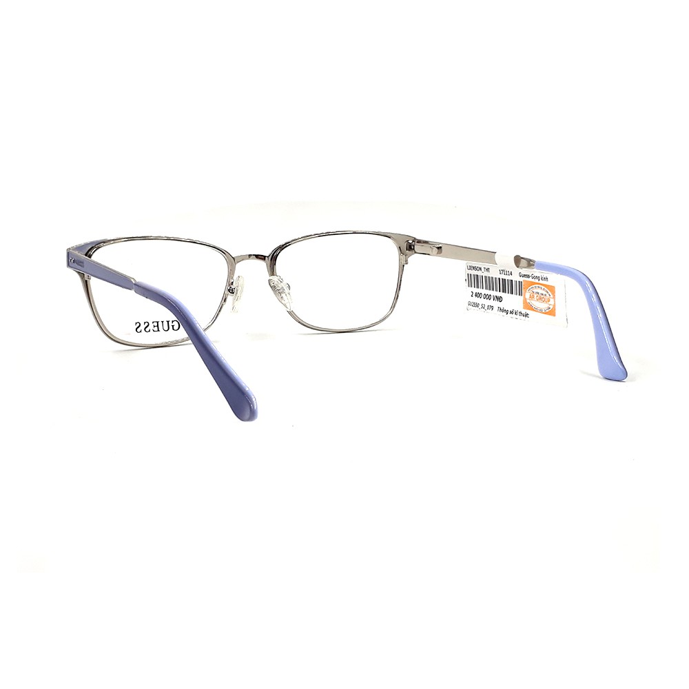 Gọng kính thời trang Guess GU2550 079 chính hãng, thiết kế dễ đeo bảo vệ mắt
