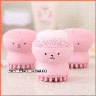 BÔNG CỌ BẠCH TUỘC RỬA MẶT MASSAGE