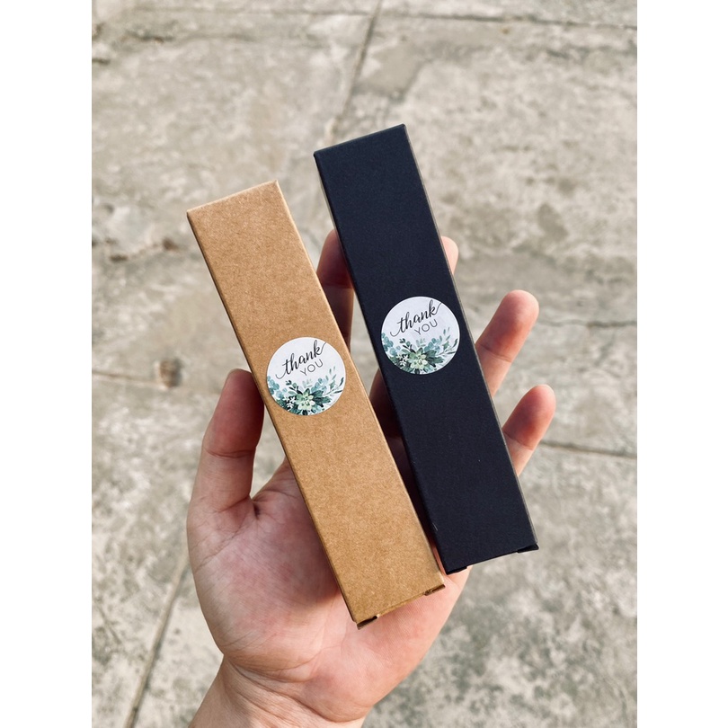 100 cái - Hộp giấy kraft đựng nước hoa chiết 10ml+son