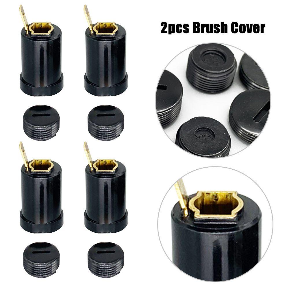 Set 2 Nắp Đậy Phụ Kiện Điện Chất Lượng Cao Kèm Giá Đỡ Cọ Tiện Dụng