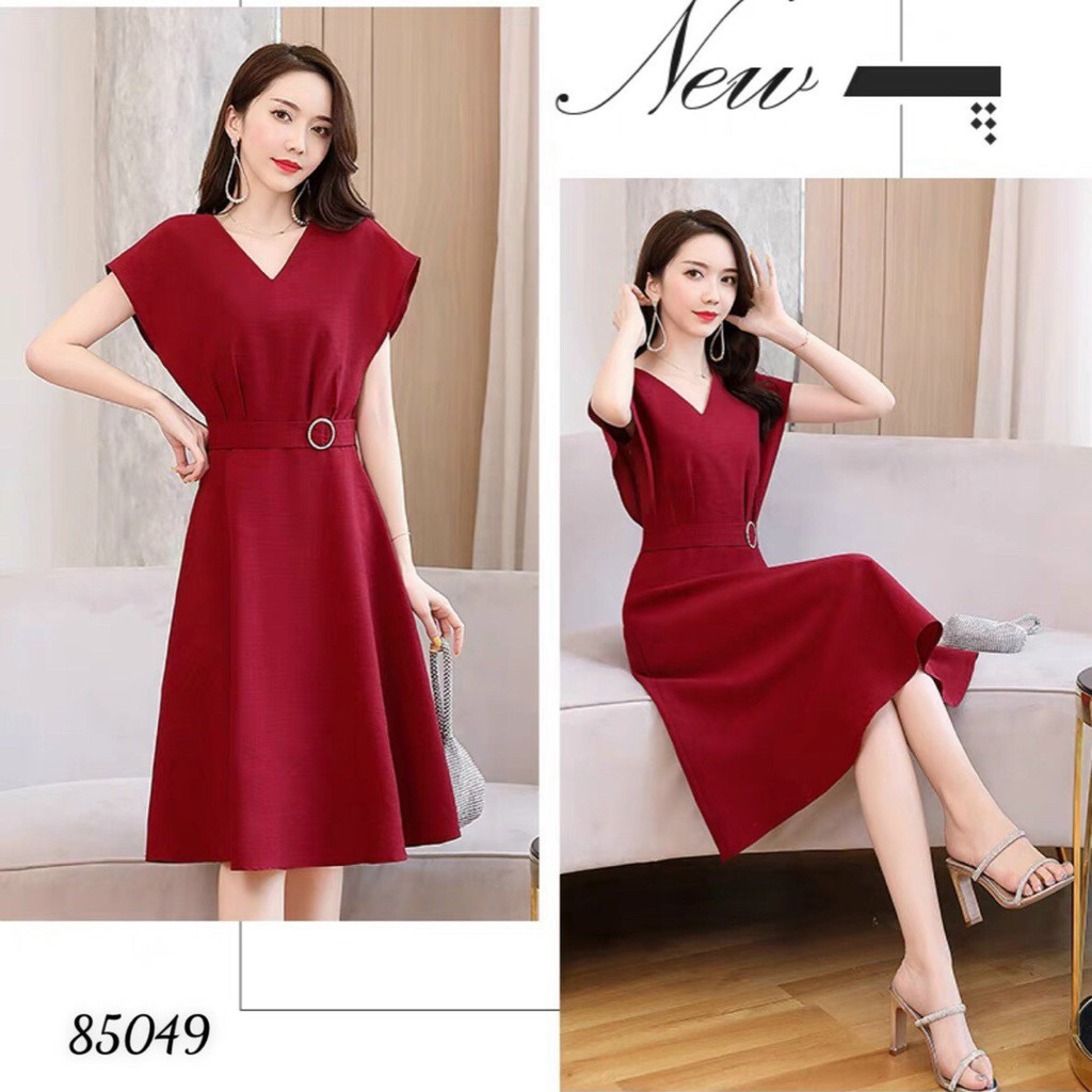 Đầm dự tiệc cotton lạnh siêu sang , dành cho quý phu nhân / có đủ size