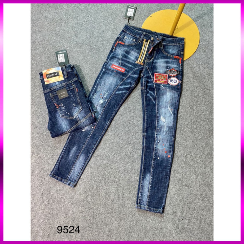 Quần Bò Nam DSQ Jean Dài DSQ Thêu Logo Cực Chất | BigBuy360 - bigbuy360.vn