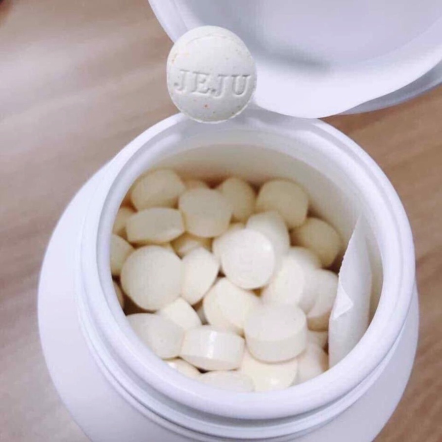 Viên ngậm bổ sung vitamin C, tăng cường đề kháng và hệ miễn dịch JeJu Tangerine Vita 1000 (hộp 278 viên) 500g [ Hàng Mới