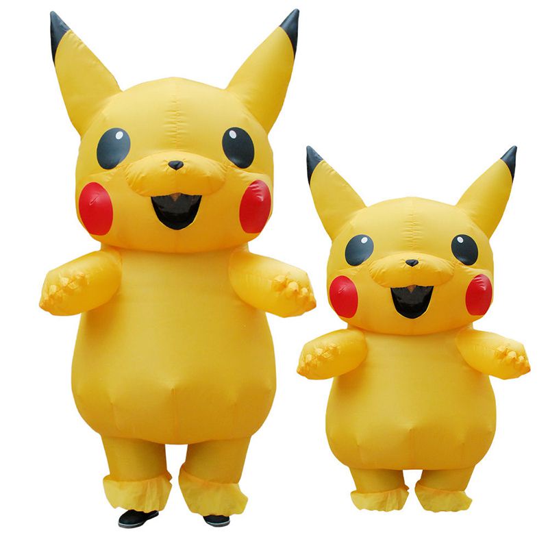 Bộ Đồ Bơm Hơi Hóa Trang Pikachu Cho Bé