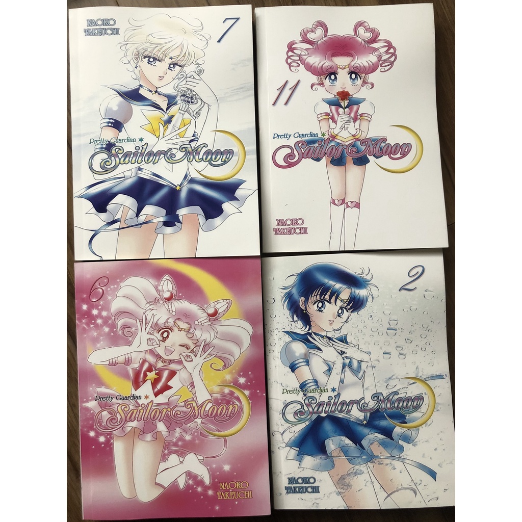 Sailor Moon - 12c (Thủy Thủ Mặt Trăng -100% tiếng anh)