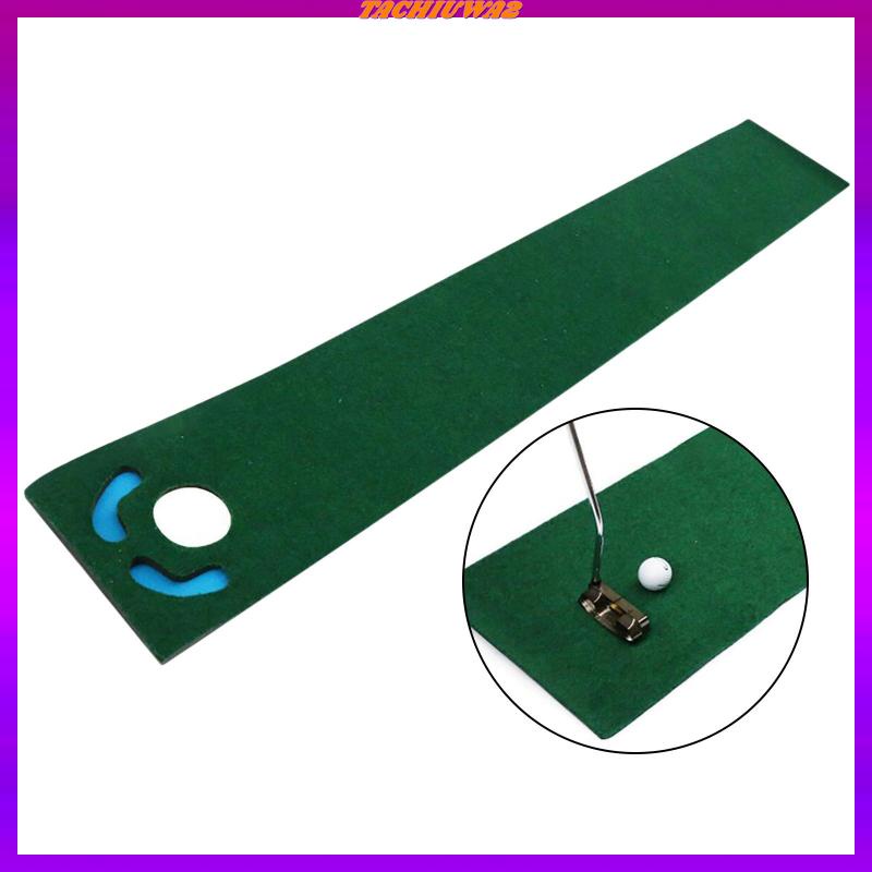 Thảm Tập Đánh Golf Bằng Sợi Tổng Hợp Màu Xanh Lá Nhỏ Gọn Tachiuwa2
