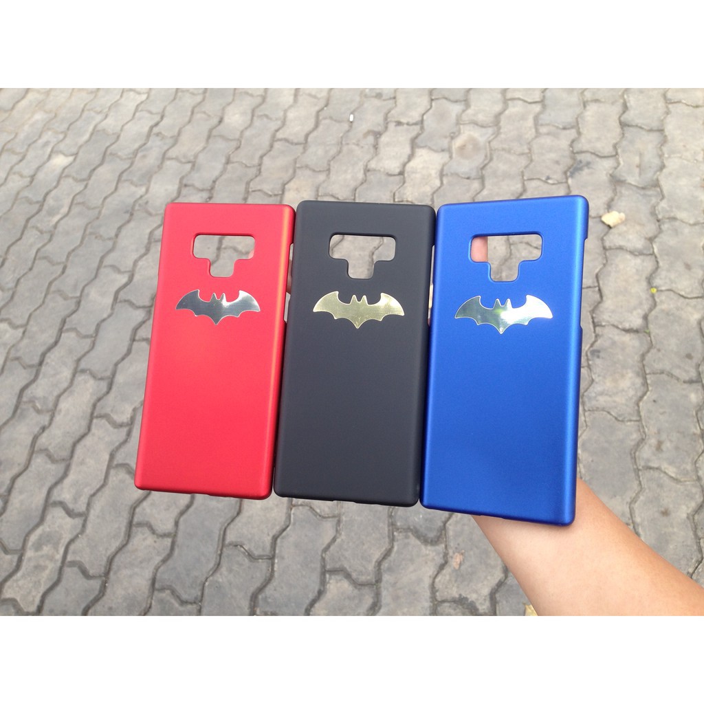 COMBO 3 món Bảo Vệ Samsung NOTE 9: Ốp lưng Batman + Dán lưng 3D + Cường lực camrea
